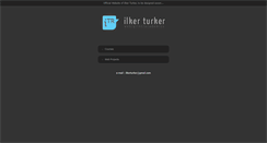 Desktop Screenshot of ilkerturker.com